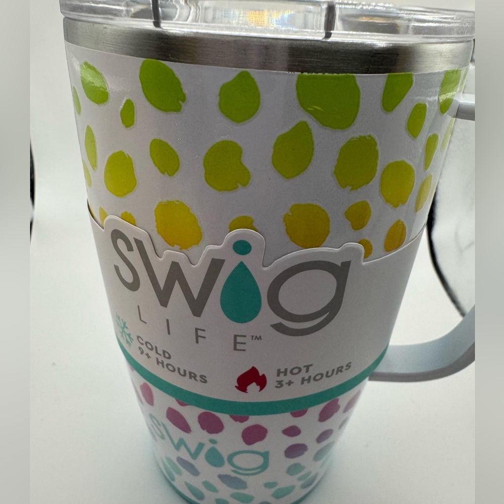 Colorful Swig Life Tumbler with Handle